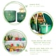 image 2 of Nicola Spring Scented Candle & Reed Diffuser Set - 350g - Sage & Seasalt | Green | Green