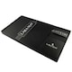 image 2 of Lara-May Set of 8 Jet Black Recycled Leather Placemats & 8 Leather Coasters