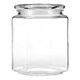 image 1 of Interiors by Premier Glass Storage Jar – 1040ml, Clear Glass with Airtight Clip-Top Lid, Perfect for Storing Tea