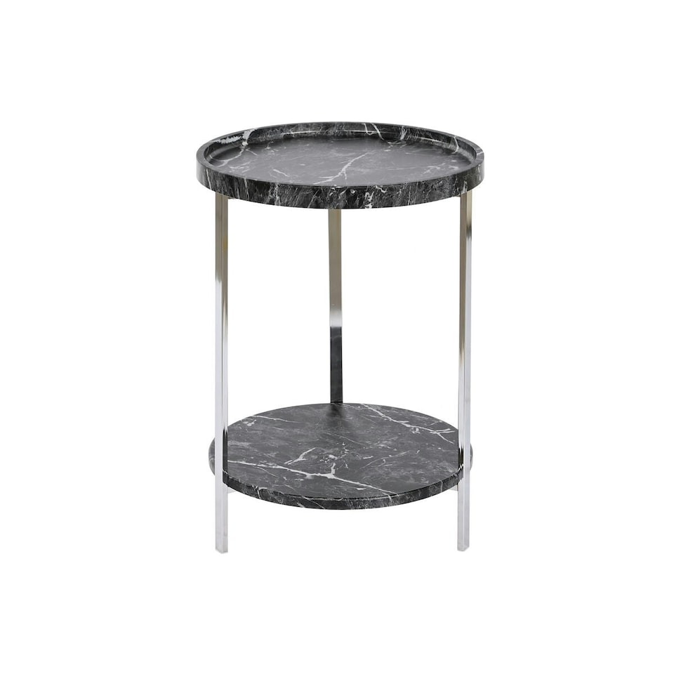 image 1 of Side table DKD Home Decor Black MDF Wood 40 x 40 x 53 cm N/A