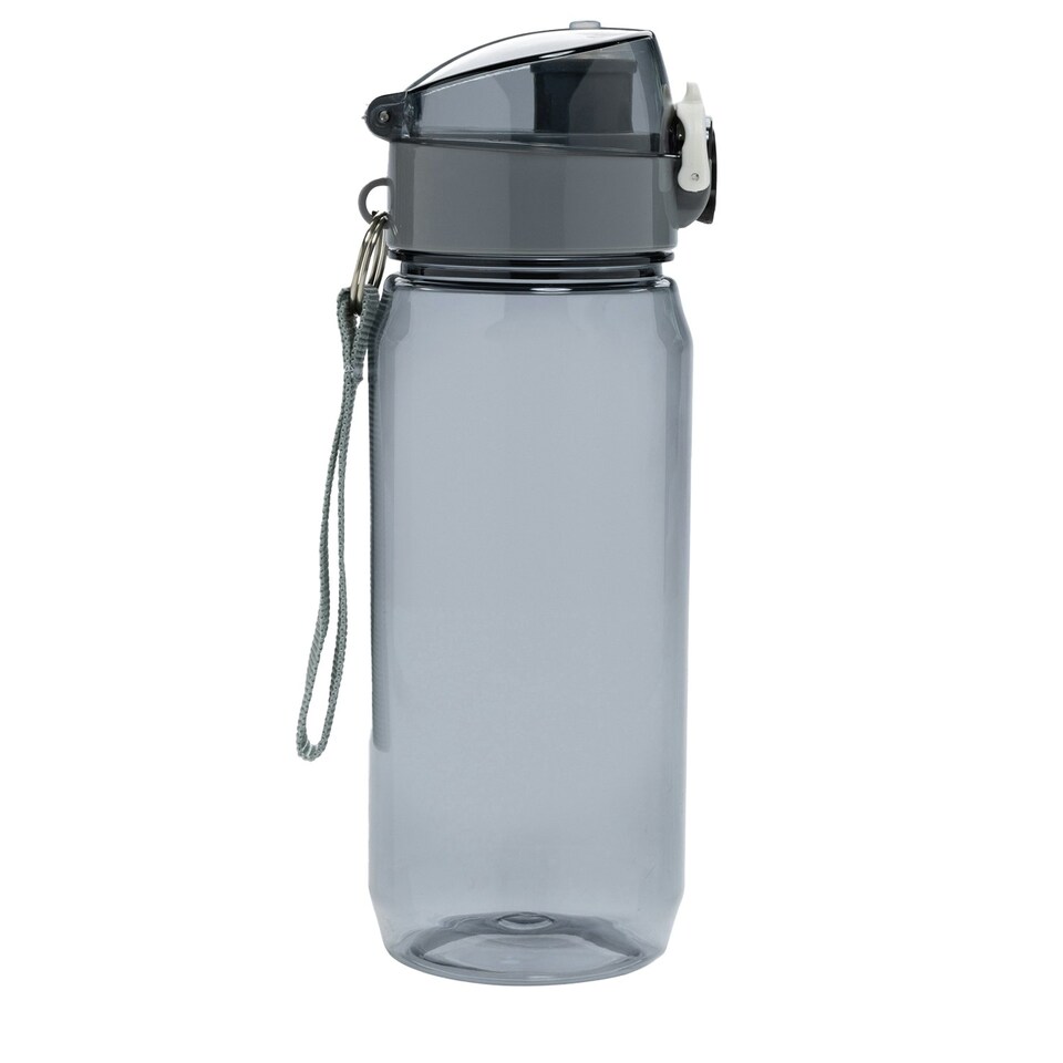 image 1 of XD Collection Yide Lockable RPET 600ml Water Bottle - Black - One Size Black | One Size