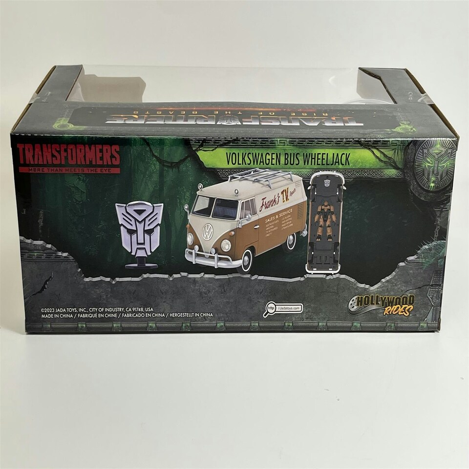 image 1 of Transformers Rise Of The Beasts Volkswagen Bus Wheeljack 1:24 Jada 253115013 34264