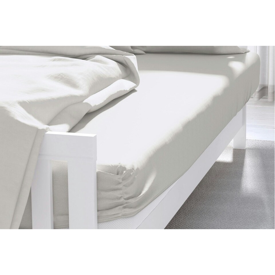 image 1 of Belledorm Divan Extra Deep Fitted Sheet - White - King