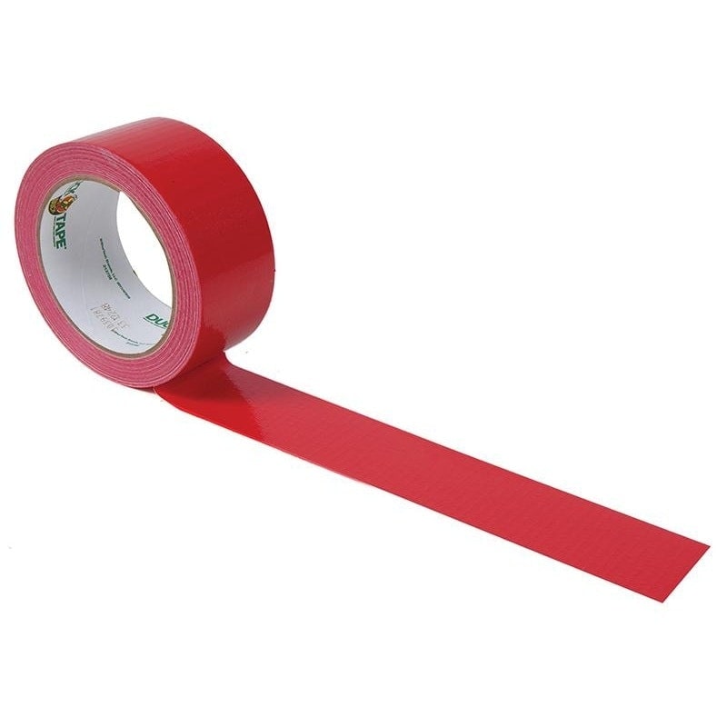 Shurtape Duck Tape Colours & Patterns - Multi Colour - 48mm x 18.2m Red