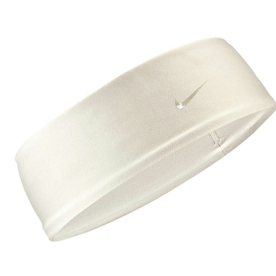 image 1 of Nike Fury Elevate Dri-FIT Headband - White - One Size