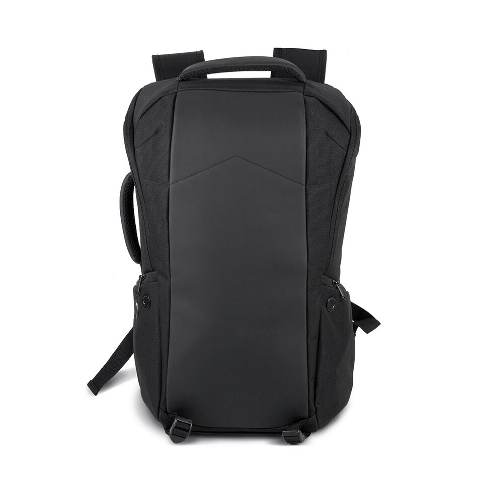 Kimood Anti-Theft Backpack - Black/Black - One Size