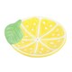 image 1 of Something Different Lemon Slice Incense Holder - Yellow/Green/White - One Size