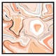 image 2 of Pink marble (Picture Frame) Brown | S