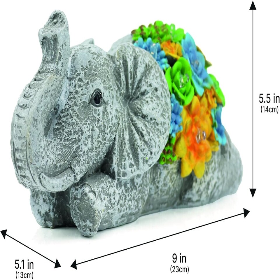 image 1 of Pack of 3 Solar Frog Garden Ornament Grey | One Size
