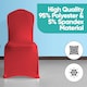 image 6 of Chair Cover Spandex Polyester Stretch, Flat Dining Slipcovers - 1pc
