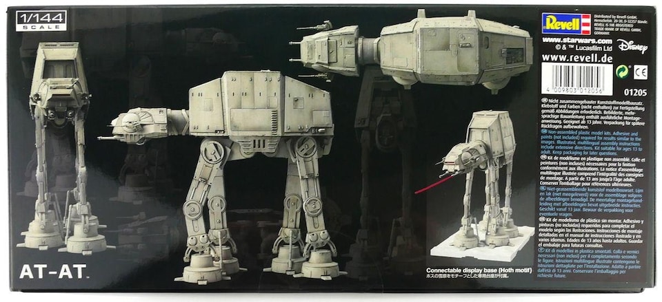 image 1 of Revell Bandai Star Wars AT-AT (1:144 Scale)