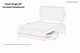 image 5 of Sloomy Kansas Pewter Dumfries Divan Bed Base 2 Drawers Same Side With 26 Inch Strutted Headboard | Grey | Pewter | Small Single | 1