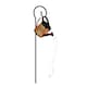 image 1 of Solar Watering Can Stake Light with Cascading Warm White LED