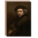 image 1 of Rembrandt van Rijn Art Card Self Portrait Oil Painting