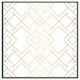 image 3 of Golden geo pattern (Picture Frame) Brown | XL