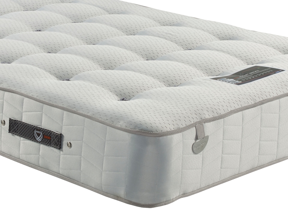 image 1 of Sareer Pocketo 1000 Pocket Sprung Reflex Mattress 4FT | White | Small Double