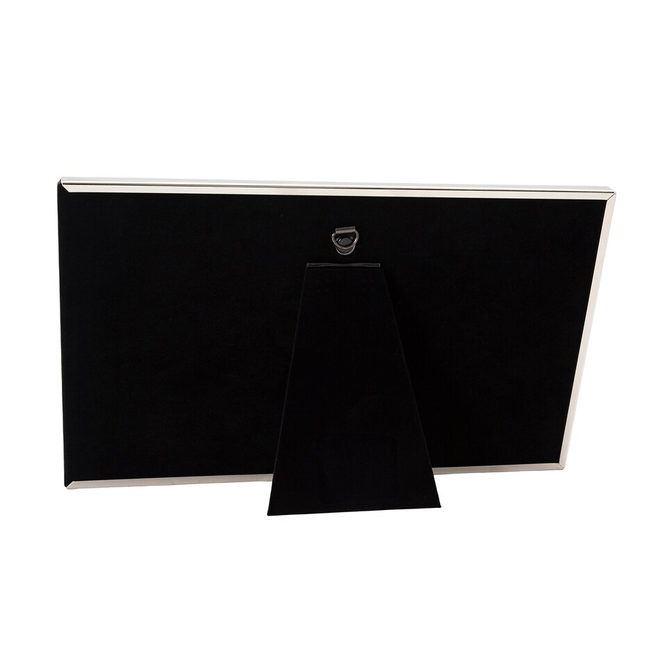 image 1 of 40th Anniversary & Wedding Frame with Silver & Black Icons | Silver | One Size