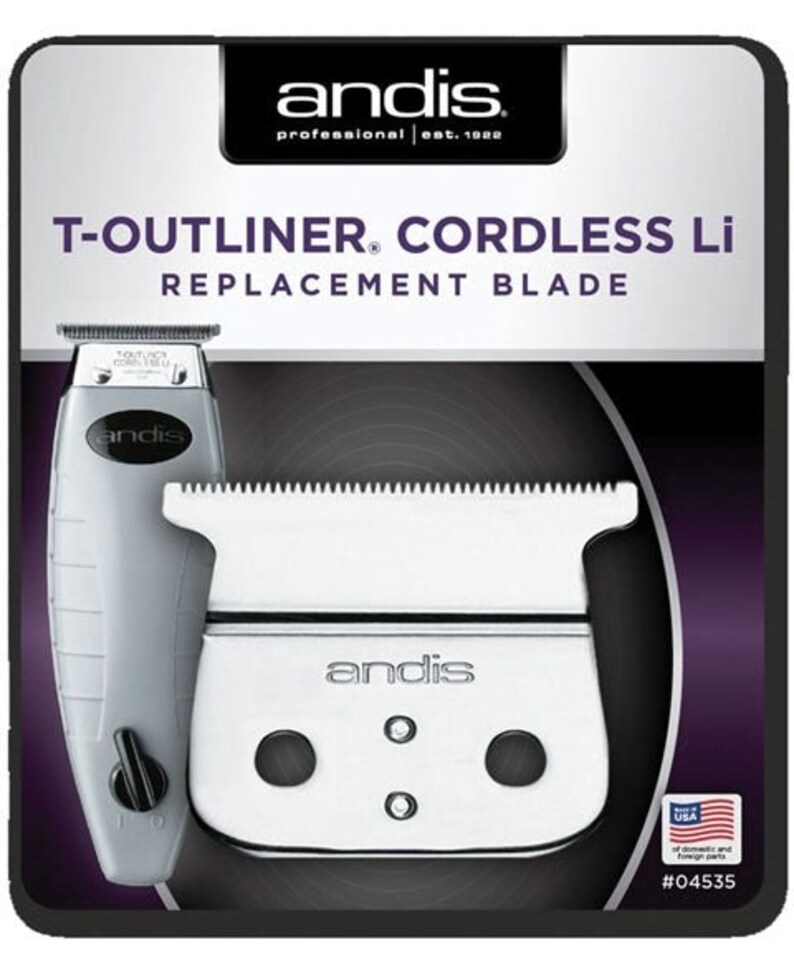 image 1 of Andis T Outliner Cordless Li Replacement Blade 04535