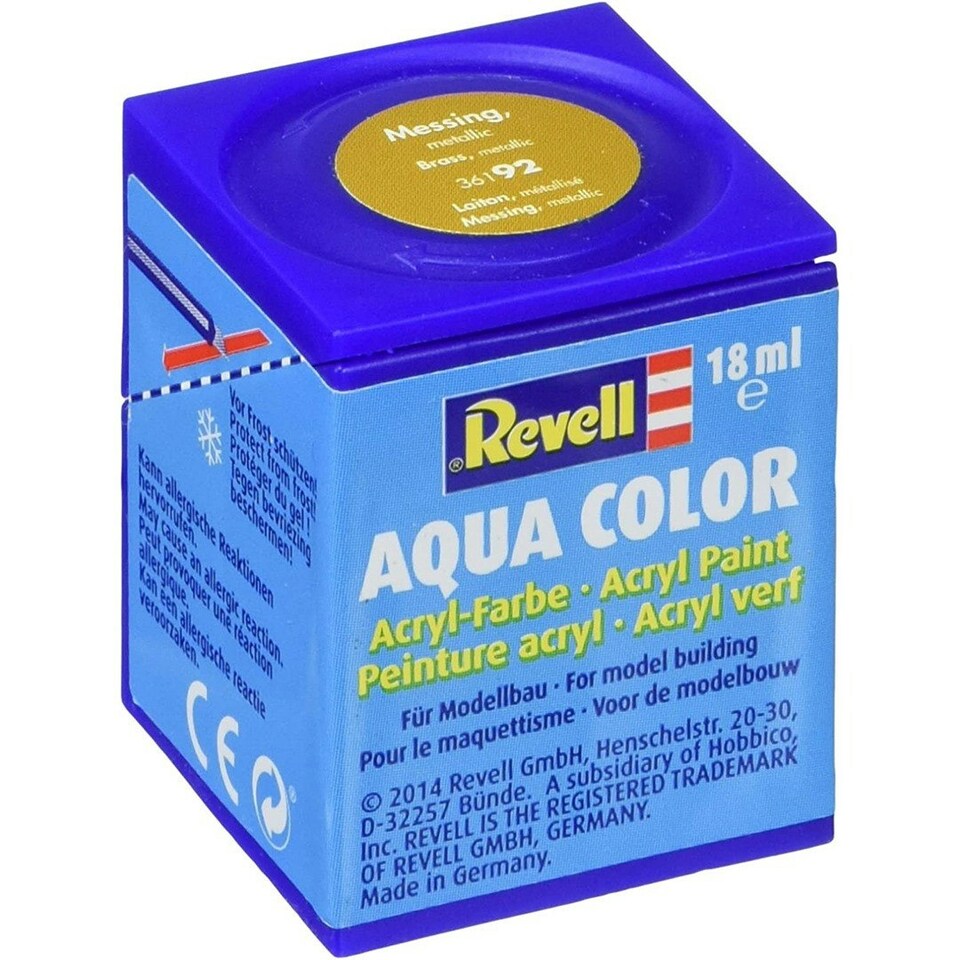 image 1 of Revell Aqua 092 Brass Metallic 18Ml