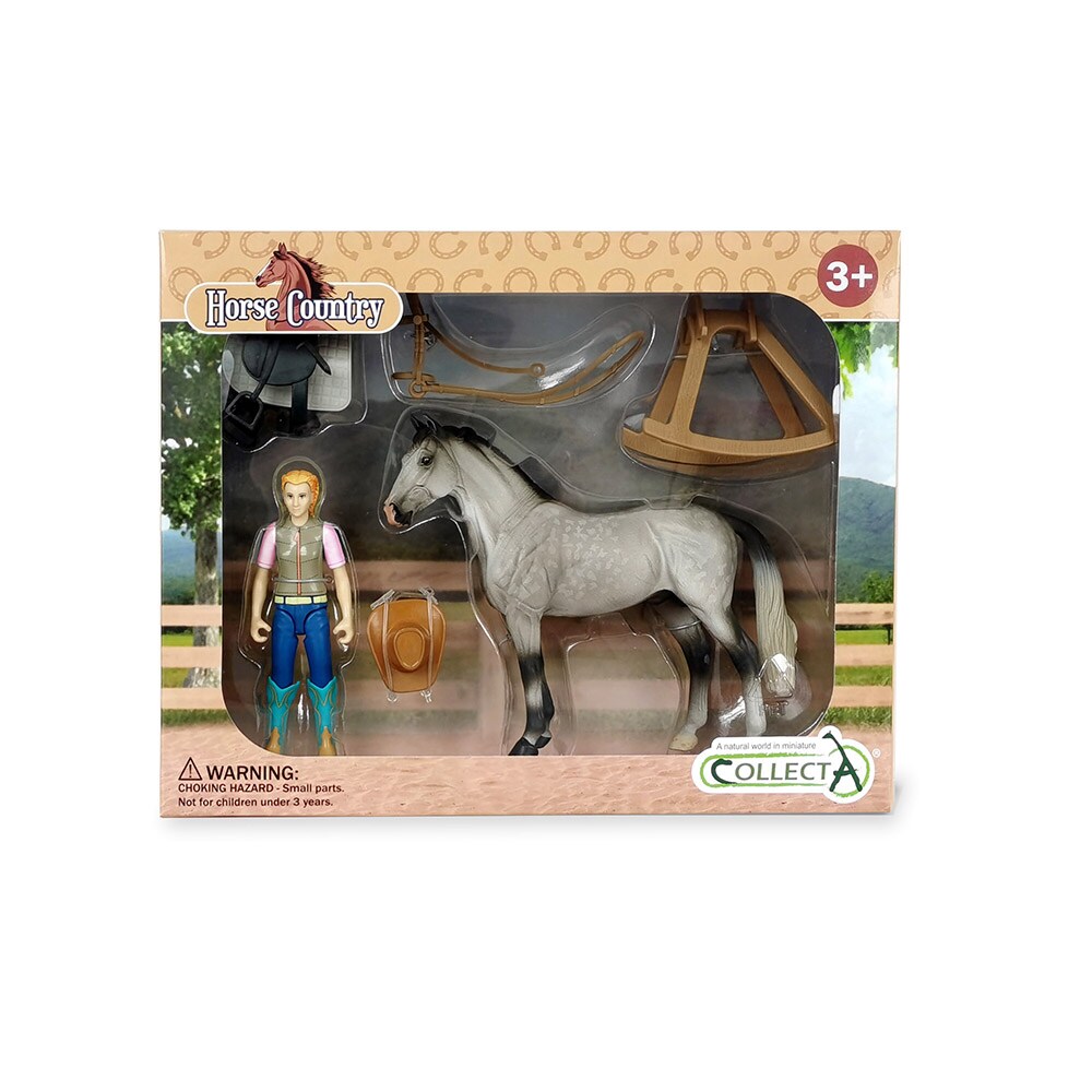 CollectA Lady Hobby Rider & Accessories Window Box