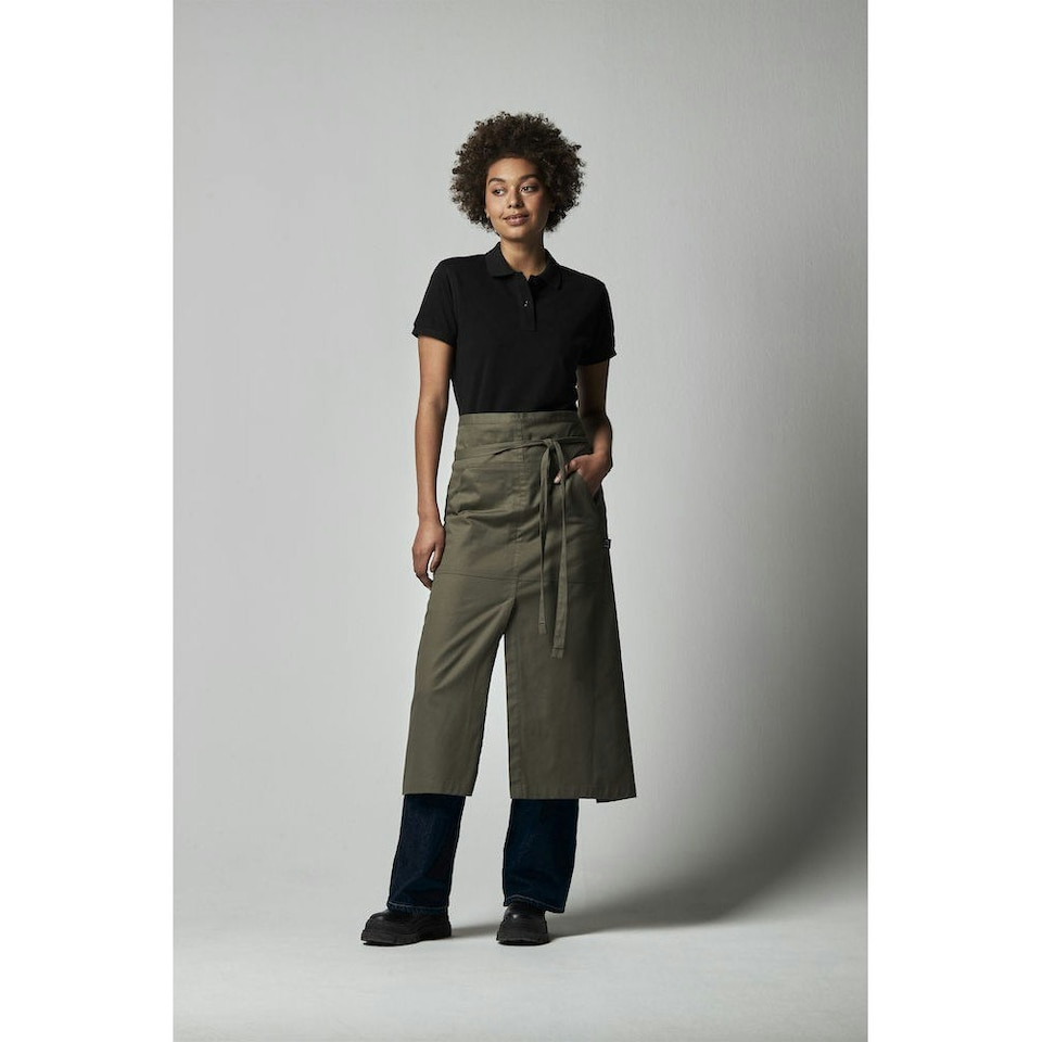 image 1 of Cottover Unisex Adult Apron - Dark Olive - One Size Brown
