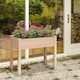 image 2 of Outsunny Garden Wooden Planter Flower Raised Bed Herb Grow Box Container
