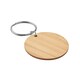 image 1 of MidOcean RoundBoo Round Bamboo Keyring - Wood - One Size