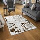 image 2 of Hand drawn sketch Egypt (Rug) White | Medium: 80x150cm