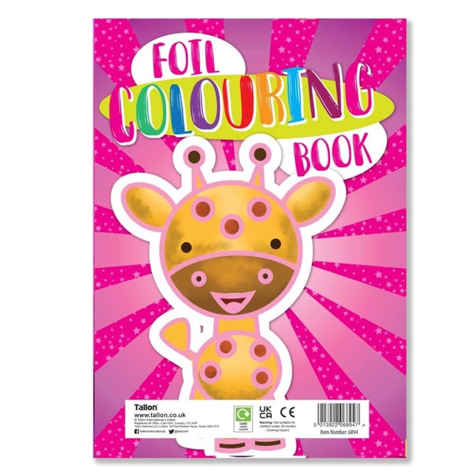 image 1 of Single Foil Colouring Book