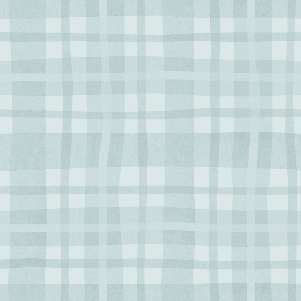 image 1 of Holden Decor Ivy Plaid Wallpaper | Blue | Sky Blue | 1