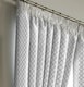 image 2 of Wold Pencil Pleat Taped Top Lined Curtains - 229cm x 274cm - White/Silver