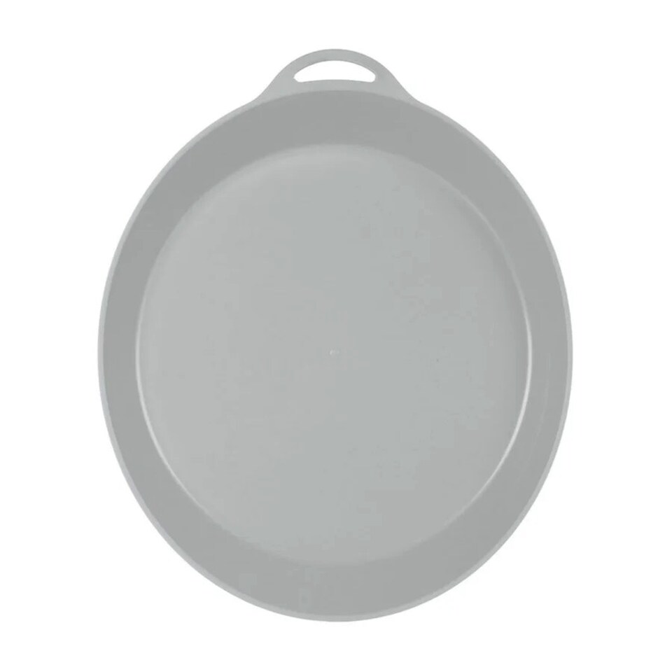 image 1 of Lifeventure Ellipse Camping Plate - Light Grey