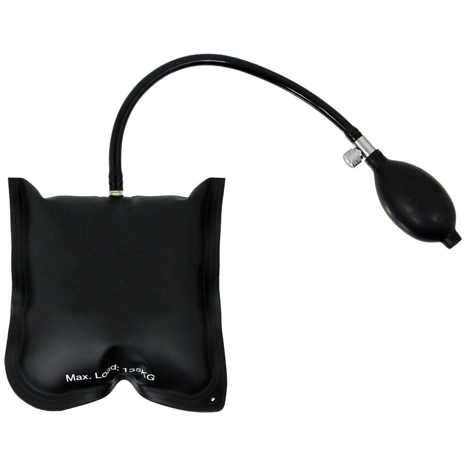 image 1 of SPARES2GO Inflatable Air Wedge Set Door Window Hanging Installation Level Lifting Bags x 3