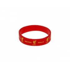Liverpool FC Official Football Silicone Wristband - Red - One Size