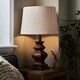 image 2 of BHS Henlock Walnut Table Lamp, Natural