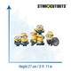 image 3 of Minions Despicable Me Table Top Cardboard Cutouts - Pack of 3