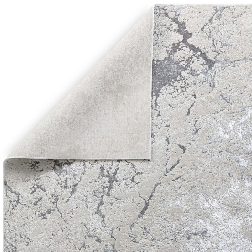 image 1 of Modern Rug, 8mm Thickness DiningRoom Rug, Abstract Optical/(3D) Rug, Anti-Shed Bedroom, & LivingRoom Rug-200cm X 290cm Grey | 200cm X 290cm