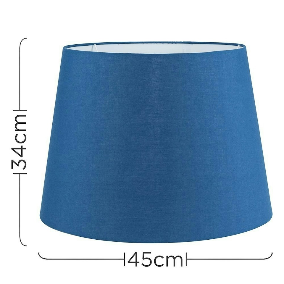 image 1 of ValueLights Aspen Blue Floor Lamp Shade