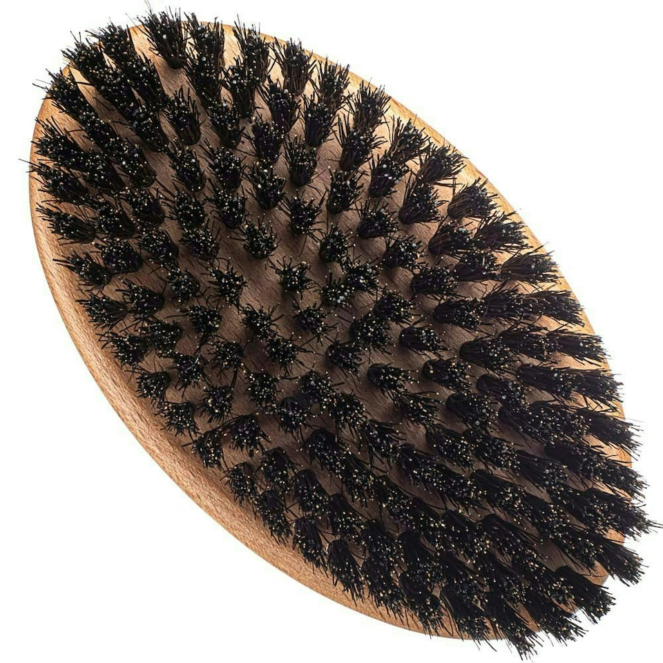 image 1 of Kobe Palm Beechwood Military Brush