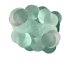 Pearl Baby Blue 10mm Round Foil Table Confetti 50g