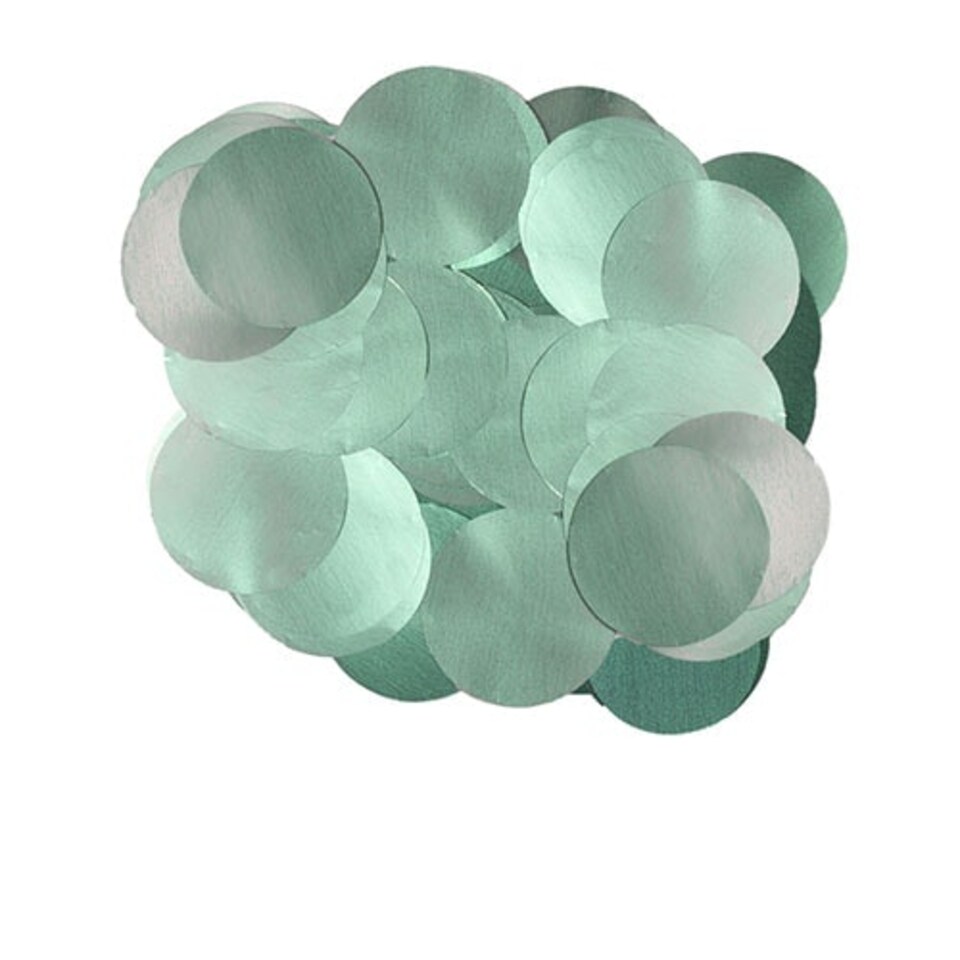 Pearl Baby Blue 10mm Round Foil Table Confetti 50g