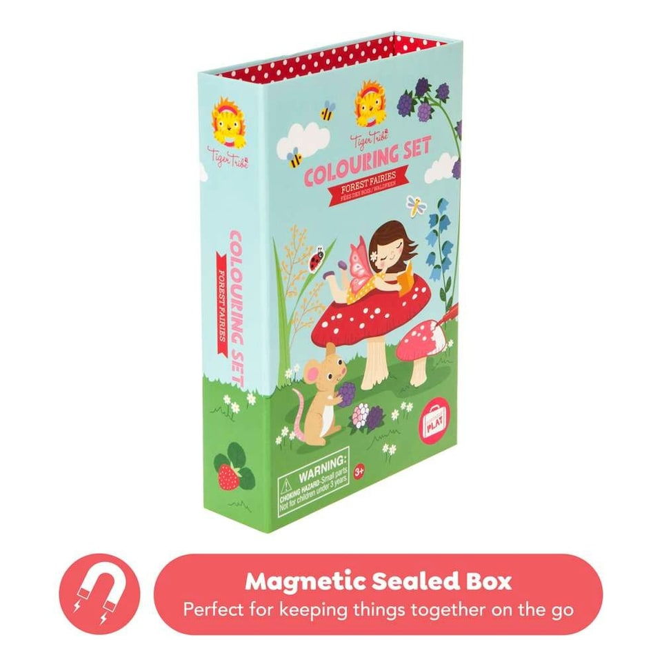 image 1 of Colouring Set - Forest Fairies