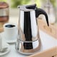 image 4 of Apollo Stainless Steel Induction 6 Cup Coffee Maker