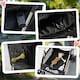 image 8 of PawHut 3 In 1 Pet Stroller, Detachable Dog Cat Travel Carriage - Black