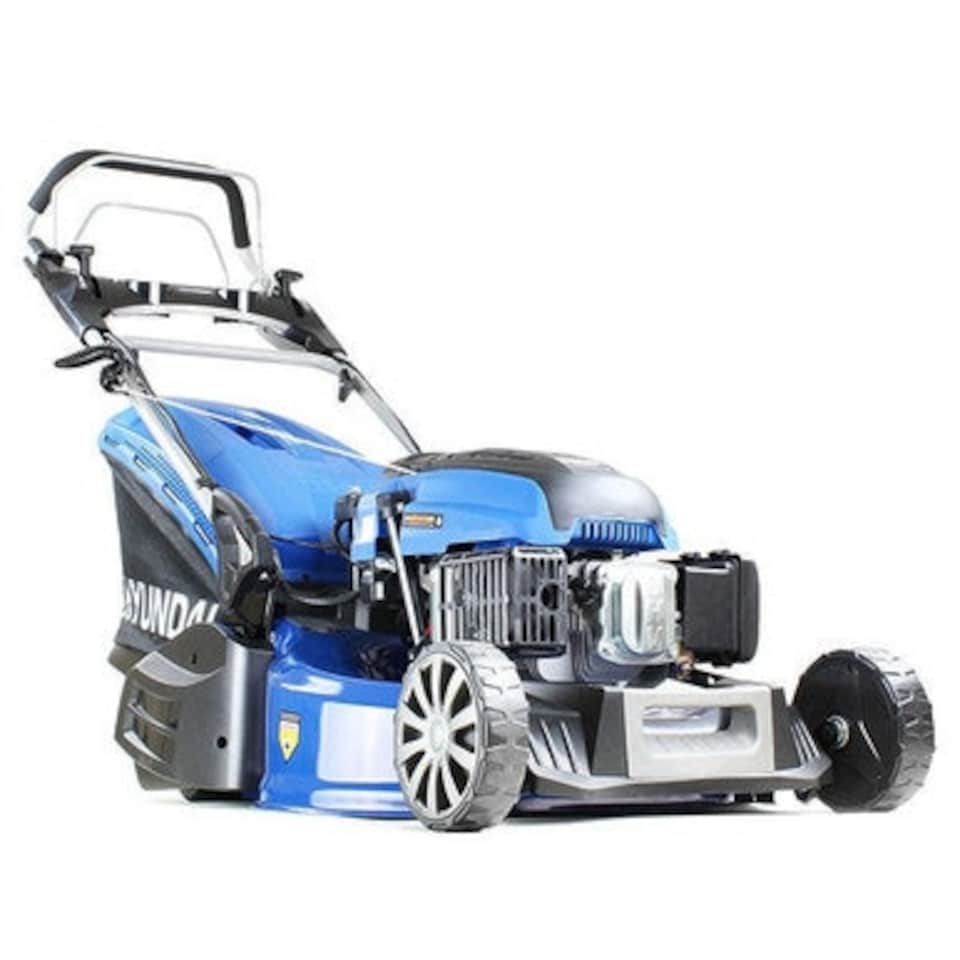 image 1 of Hyundai 21" / 53cm 196cc Electric -Start Self-Propelled Petrol Roller Lawnmower, 70L Catcher & Rear Discharge | HYM530SPER