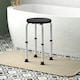 image 2 of HOMCOM Bath Chair Height Adjustable Shower Seat for Elderly Black