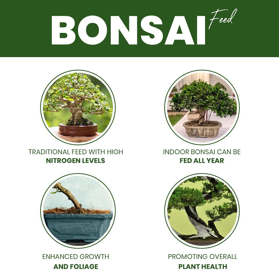 image 1 of Vitax Bonsai Liquid Feed 250ml Concentrated Seaweed-Enriched Nutrient Plant Feed