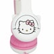 image 3 of Hello Kitty Pink Children's Headphones with Rubber Ears | Pink