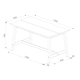 image 4 of Corona Grey, Live Edge Large Dining Table Grey
