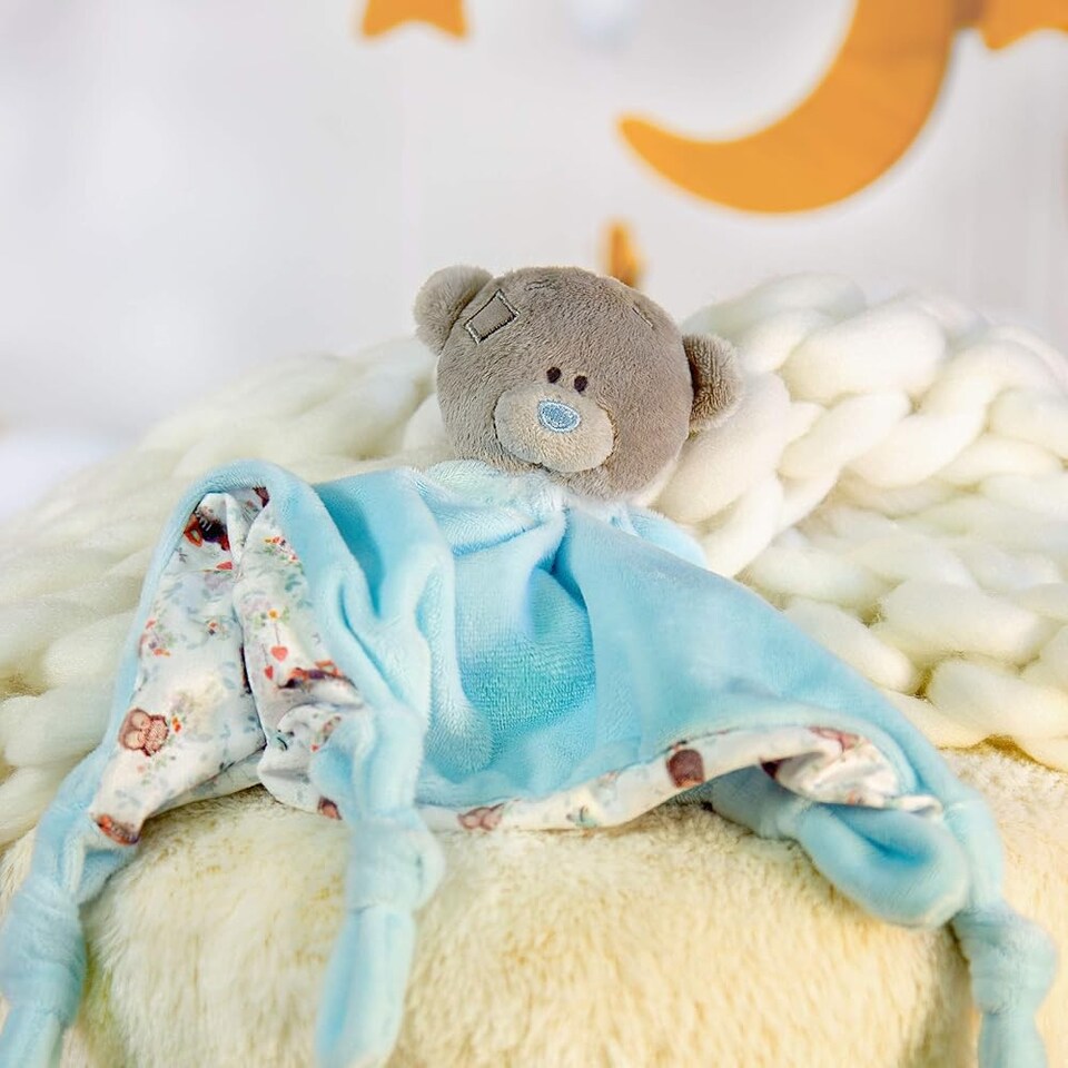 image 1 of Me to You Tiny Tatty Teddy Plush Blue Comforter Official Collection